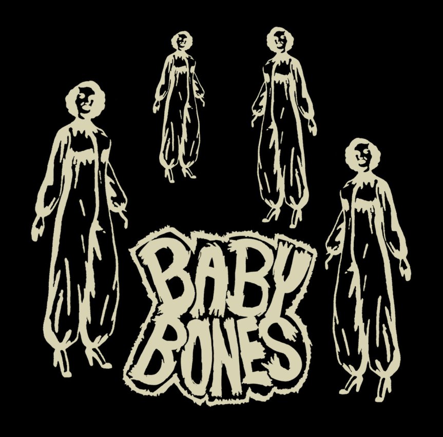 Baby Bones album 'The Curse of the Crystal Teeth' Artwork